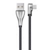 Micro USB to USB cable: </br>Angled Series 90° 1.2 meter
