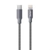 USB-C to Lightning cable: </br>Metallic Series 1.2 meter