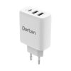 3-Port USB Smart ID 37W <br/>Wall Quick Charger QC4+/PD3.0+2.4A