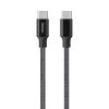 USB-C to USB-C 60W PD Cable: Metallic Series 1,2 meters